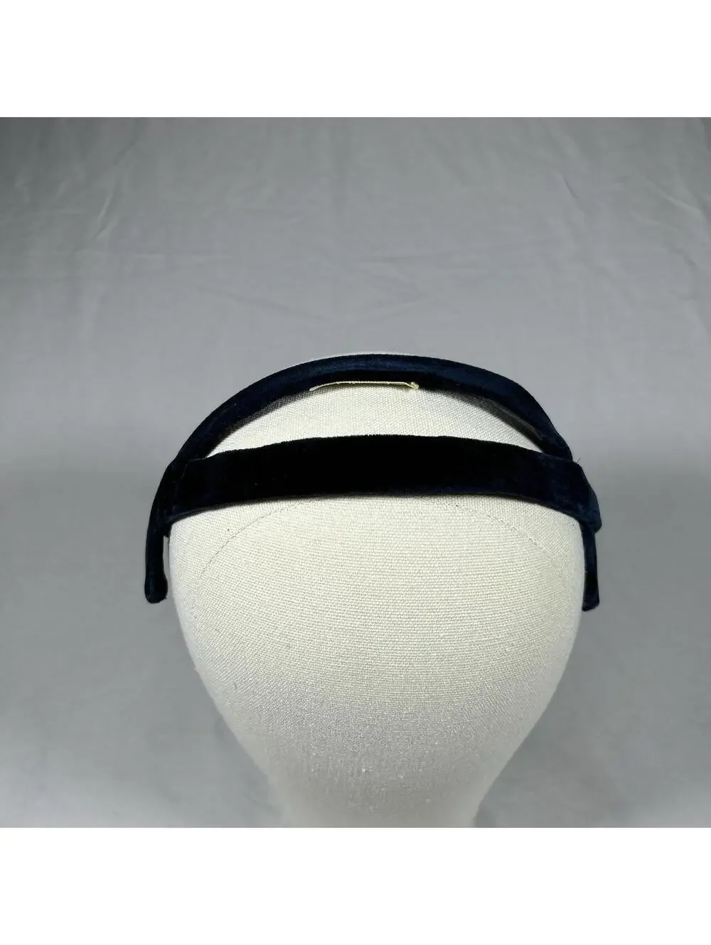 Vintage 50's Women's Navy and Blue Hair-accessory